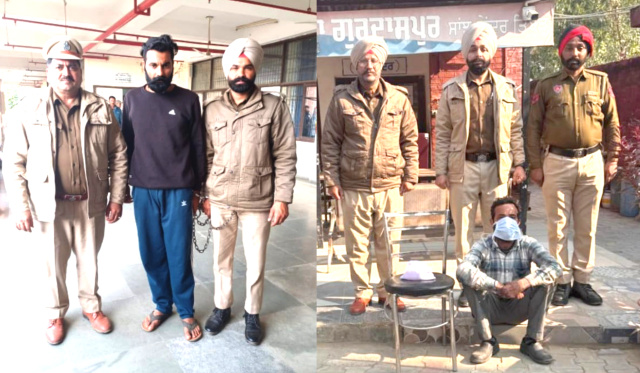 You are currently viewing ਪੁਲਿਸ ਵੱਲੋਂ 13 ਗ੍ਰਾਮ 04 ਮਿਲੀਗ੍ਰਾਮ ਹੈਰੋਇੰਨ ਸਮੇਤ ਦੋ ਦੋਸ਼ੀ ਗ੍ਰਿਫਤਾਰ