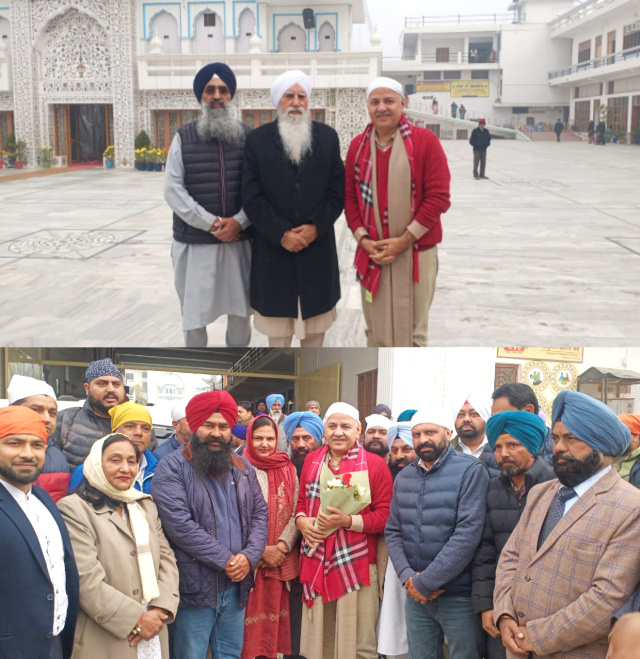 You are currently viewing ਮਨੀਸ਼ ਸਿਸੋਦਿਆ ਗੁਰੂਦੁਆਰਾ ਰਾਮਪੁਰ ਖੇੜਾ ਸਾਹਿਬ ਹੇਏ ਨਤਮਸਤਕ