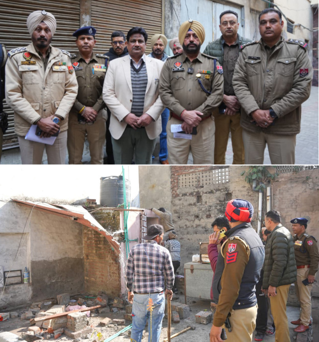 Read more about the article ‘ਯੁੱਧ ਨਸ਼ਿਆਂ ਵਿਰੁੱਧ’ ਤਹਿਤ ਹੁਸ਼ਿਆਰਪੁਰ ਵਿਖੇ ਨਸ਼ਾ ਤਸਕਰਾਂ ਦੀਆਂ ਅਣ-ਅਧਿਕਾਰਤ ਉਸਾਰੀਆਂ ‘ਤੇ ਚੱਲਿਆ ਪੀਲਾ ਪੰਜਾ