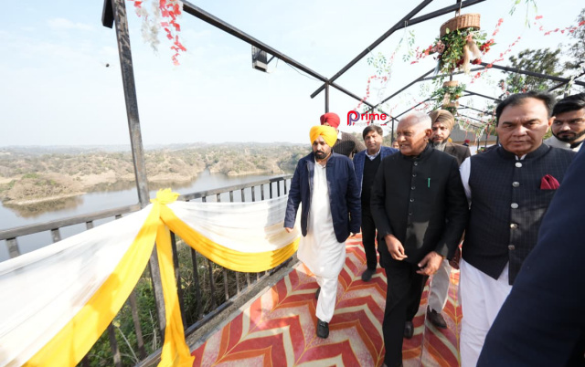 You are currently viewing ਮੁੱਖ ਮੰਤਰੀ ਵੱਲੋਂ ਹੁਸ਼ਿਆਰਪੁਰ ਵਿੱਚ ਸਲੇਰਾਨ ਡੈਮ ਈਕੋ-ਟੂਰਿਜ਼ਮ ਪ੍ਰੋਜੈਕਟ ਦਾ ਉਦਘਾਟਨ;