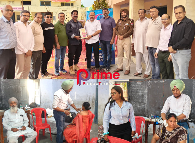 You are currently viewing ਮਾਨਵਤਾ ਵੈਲਫੇਅਰ ਸੋਸਾਇਟੀ ਗੜ੍ਹਦੀਵਾਲਾ ਵਲੋਂ ਦੂਸਰਾ ਫਿਜੀਓਥਰੈਪੀ ਕੈਂਪ ਆਯੋਜਿਤ,161 ਮਰੀਜ਼ਾਂ ਨੇ ਲਿਆ ਲਾਹਾ