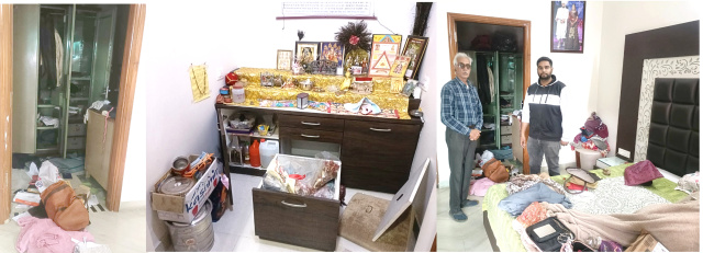 You are currently viewing ਹੁਸ਼ਿਆਰਪੁਰ ਦੇ ਗ੍ਰੀਨ ਵੈਲੀ ਖੇਤਰ ਵਿੱਚ ਦਿਨ ਦਿਹਾੜੇ ਚੋਰੀ, ਘਰ ਤੋਂ ਨਕਦੀ ਤੇ ਚਾਂਦੀ ਦੇ ਭਗਵਾਨ ਦੇ ਸਰੂਪ ਲੈ ਗਏ ਚੋਰ