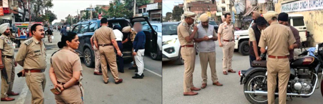 You are currently viewing ਪੁਲਿਸ ਦੀ ਸਖ਼ਤ ਨਿਗਰਾਨੀ: 50 ਲੱਖ ਰੁਪਏ ਦੀ ਨਗਦੀ ਬਰਾਮਦ