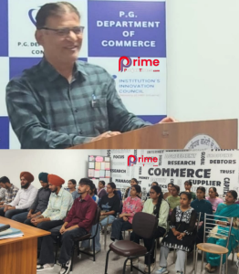 Read more about the article ਖ਼ਾਲਸਾ ਕਾਲਜ ਵਿਖੇ ਭਾਰਤੀ ਗਿਆਨ ਪ੍ਰਣਾਲੀ ਤਹਿਤ ਹਿੰਦੀ ਵਿਭਾਗ ਵੱਲੋਂ ਵਿਸ਼ੇਸ਼ ਲੈਕਚਰ ਦਾ ਆਯੋਜਨ