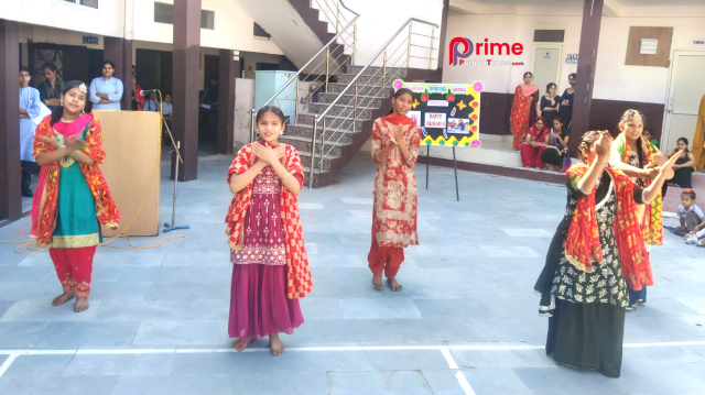 DAV ਪਬਲਿਕ ਸਕੂਲ ਗੜਦੀਵਾਲਾ ਵਿਖੇ ਵਿਸਾਖੀ ਦਾ ਤਿਉਹਾਰ ਧੂਮਧਾਮ ਨਾਲ ਮਨਾਇਆ ਗਿਆ