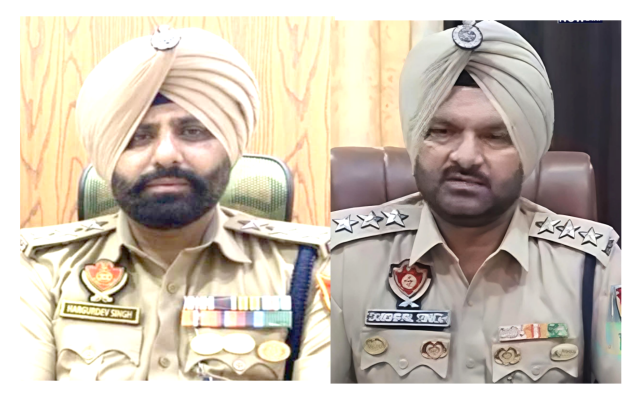 You are currently viewing ਪੰਜਾਬ ‘ਚ 129 DSPs ਦੇ ਹੇਏ ਤਬਾਦਲੇ, ਹਰਗੁਰਦੇਵ ਸਿੰਘ ਅਤੇ ਸੁਖਪਾਲ ਸਿੰਘ ਦਸੂਹਾ ਤੇ ਟਾਂਡਾ ਦੇ ਹੋਣਗੇ ਨਵੇਂ DSP