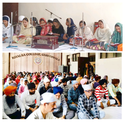 Read more about the article ਖ਼ਾਲਸਾ ਕਾਲਜ, ਵਿਖੇ ਸ਼ੁਕਰਾਨਾ ਦਿਵਸ ਮਨਾਇਆ ਗਿਆ