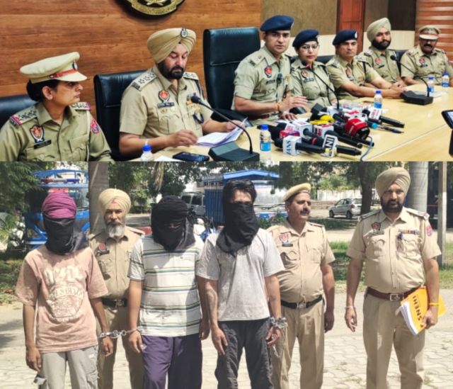 You are currently viewing ਹੁਸ਼ਿਆਰਪੁਰ ਪੁਲਿਸ ਨੂੰ ਨੂਰਪੁਰ ਜੱਟਾਂ ਕੇਸ ‘ਚ ਮਿਲੀ ਵੱਡੀ ਸਫਲਤਾ, ਡਾ.ਅੰਬੇਡਕਰ ਦੇ ਬੁੱਤ ਦੀ ਬੇਅਦਬੀ ਕਰਨ ਵਾਲੇ 3 ਕਾਬੂ