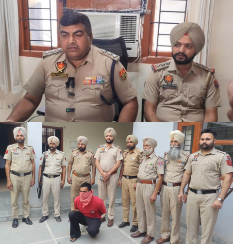 You are currently viewing ਪੁਲਿਸ ਦੀ ਵੱਡੀ ਕਾਰਵਾਈ,2 ਪਿਸਟਲ,ਜਿੰਦਾ ਰੌਂਦ,ਹੈਰੋਇਨ ਅਤੇ ਡਰੱਗ ਮਨੀ ਸਮੇਤ ਇੱਕ ਗ੍ਰਿਫ਼ਤਾਰ; ਮੁੱਖ ਆਰੋਪੀ ਫਰਾਰ