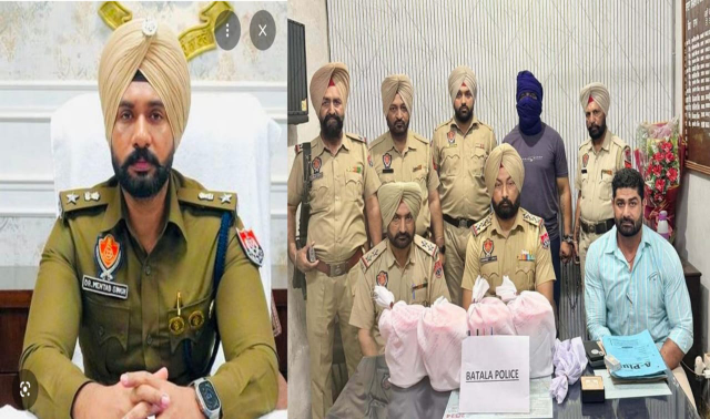 You are currently viewing ਪੁਲਿਸ ਦਾ ਨਸ਼ਾ ਤਸਕਰਾਂ ‘ਤੇ ਵੱਡਾ ਵਾਰ, 2.199 ਕਿਲੋ ਹੈਰੋਇਨ ਅਤੇ ਪਿਸਟਲ ਸਮੇਤ ਮੁਲਜ਼ਮ ਕਾਬੂ