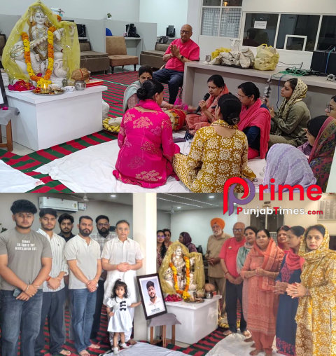 You are currently viewing KMS ਕਾਲਜ ਵਿਖੇ ਮਾਤਾ ਸਰਸਵਤੀ ਜੀ ਦਾ ਛੇਵਾਂ ਮੂਰਤੀ ਸਥਾਪਨਾ ਦਿਵਸ ਮਨਾਇਆ ਗਿਆ – ਪ੍ਰਿੰਸੀਪਲ ਡਾ.ਮਾਨਵ ਸੈਣੀ