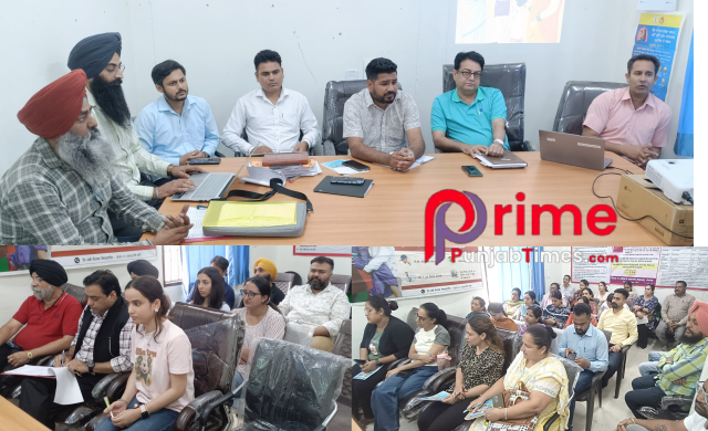 You are currently viewing ਟੀ.ਬੀ.ਦੀ ਬਿਮਾਰੀ ਸਬੰਧੀ ਕਰਵਾਈ ਗਈ ਬਲਾਕ ਪੱਧਰੀ ਟਰੇਨਿੰਗ