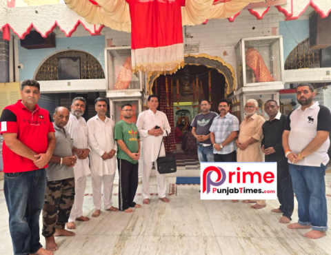 You are currently viewing *शक्ति मंडल सोसायटी ने श्री देवी मंदिर में आशीर्वाद प्राप्त करके 44वें माता चिंतपूर्णी लंगर मेले की तैयारियां की शुरू *