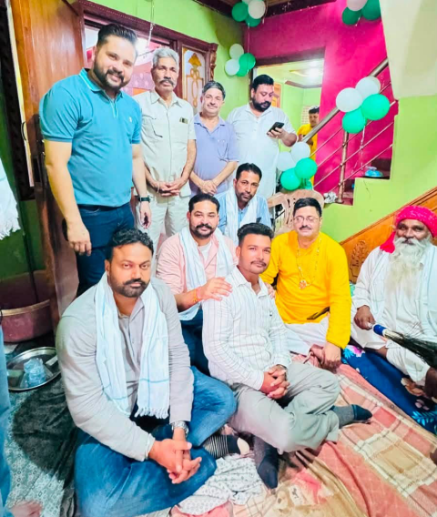 ਸੀਨੀਅਰ ਪੱਤਰਕਾਰ ਸੰਜੀਵ ਨਈਅਰ ਦੇ ਸਲਾਨਾ ਭੰਡਾਰੇ ਵਿੱਚ ਗੌਤਮ ਸੇਠ ਗੁੱਡੂ ਨੇ ਭਰੀ ਹਾਜ਼ਰੀ
