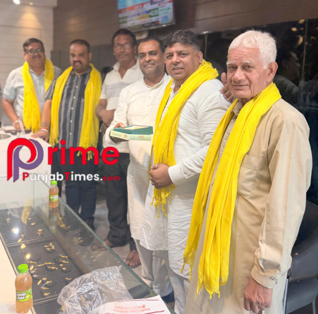 ਭਾਜਪਾ ਜ਼ਿਲ੍ਹਾ ਪ੍ਰਧਾਨ ਨਿਤਿਨ ਨੰਨੂ ਗੁਪਤਾ ਦੇ ਗੜ੍ਹਦੀਵਾਲਾ ਪਹੁੰਚਣ ਤੇ ਭਰਵਾਂ ਸਵਾਗਤ 