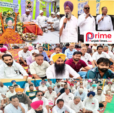 *ਵੈਦ ਕ੍ਰਿਸ਼ਨ ਮਿੱਤਰ (ਹਰੀ ਪਗੜੀ ਵਾਲਿਆਂ) ਦੇ ਨਮਿੱਤ  ਸਰਧਾਂਜਲੀ ਸਮਾਰੋਹ ਦੌਰਾਨ ਰਾਜਨੀਤਕ ਧਾਰਮਿਕ ਤੇ ਸਮਾਜਿਕ ਜਥੇਬੰਦੀਆਂ ਵੱਲੋਂ ਸਰਧਾਂਜਲੀ ਭੇਂਟ*