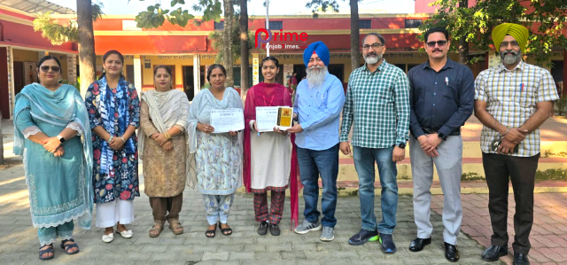 ਬਲਾਕ ਪੱਧਰੀ ਮੁਕਾਬਲੇ ‘ਚ ਡੱਫਰ ਸਕੂਲ ਦੀ ਵਿਦਿਆਰਥਣ ਨੇ ਦੂਜਾ ਸਥਾਨ ਕੀਤਾ ਹਾਸਲ