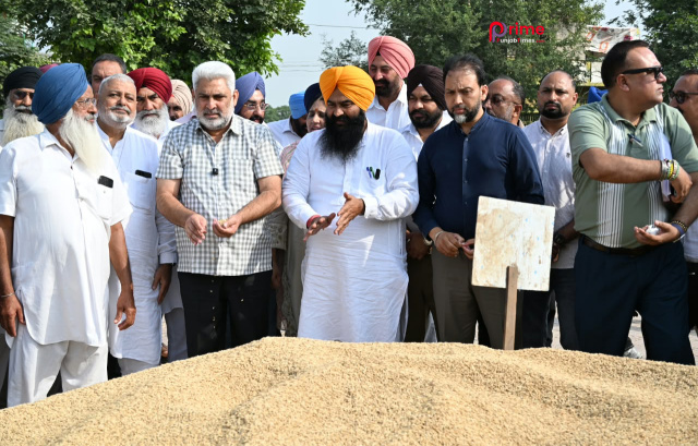 ਕਿਸਾਨਾਂ ਦੀ ਫਸਲ ਦਾ ਦਾਣਾ-ਦਾਣਾ ਖਰੀਦਣਾ ਪੰਜਾਬ ਸਰਕਾਰ ਦੀ ਮੁੱਖ ਤਰਜੀਹ : ਲਾਲ ਚੰਦ ਕਟਾਰੂਚੱਕ