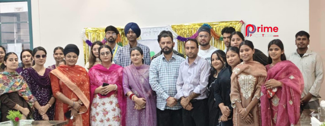 KMS ਕਾਲਜ ਦੇ ਹੋਟਲ ਮੈਨੇਜਮੈਂਟ ਵਿਭਾਗ ਵੱਲੋਂ ਮਨਾਇਆ ਗਿਆ ਵਿਸ਼ਵ ਖੁਰਾਕ ਦਿਵਸ 