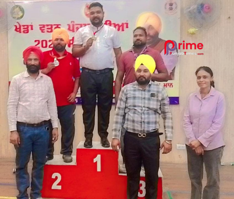 You are currently viewing ਸਤਵੀਰ ਸਿੰਘ ਨੇ ਖੇਡਾਂ ਵਤਨ ਪੰਜਾਬ ਦੀਆਂ ‘ਚ ਜਿੱਤਿਆ ਸੋਨ ਤਗਮਾ, 10 ਹਜ਼ਾਰ ਰੁਪਏ ਦਾ ਨਕਦ ਇਨਾਮ ਕੀਤਾ ਪ੍ਰਾਪਤ 